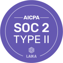 AICPA SOC 2 Type 1 by LAIKA logo for Equity Data Science